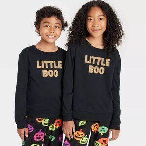Boys Girls Hyde and Eek LITTLE BOO Halloween Sweatshirt PJs Size XS S M L XL NWT